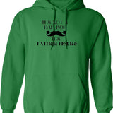 Fathers Day Its Me Hi Im The Dad Its Me Hoodie - Green