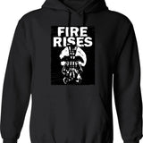 Fathor - Definition White Text Hoodie - Retro Graphic Pullover Hoodie for Men & Women - Black