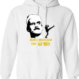 Fawlty Towers - Don't Mention The War Hoodie - White