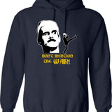 Fawlty Towers - Don't Mention The War Hoodie - Navy