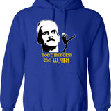 Fawlty Towers - Don't Mention The War Hoodie - Blue