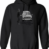 Fawlty Towers - You Can't Drink Your Screwdrivers Funny Hoodie - Black
