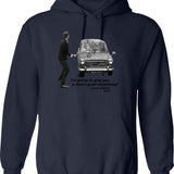 Fawlty Towers - You Can't Drink Your Screwdrivers Funny Hoodie - Navy