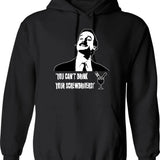 Fawlty Towers - Naturellement Hoodie - Retro Graphic Pullover Hoodie for Men & Women - Black
