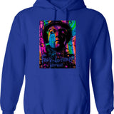 Fck Around And Find Out Medieval Style - Funny Retro Vintage English History (dark) Hoodie - Blue