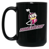 Fearless Fly Coffee Mug Black Coffee Mug, Gift Coffee Mug - Black