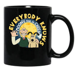 Feathers McGraw Black Coffee Mug, Gift Coffee Mug - Black