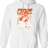 Fear Is The Mind Killer Funny Vintage Halloween Design For All Fearless Heros Hoodie - White