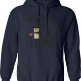 Feeling Aphantastic - Aphantasia 3rd Eye Blindness Hoodie - Navy