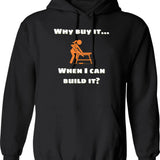 Feeny Hoodie - Retro Graphic Pullover Hoodie for Men & Women - Black