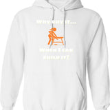Feeny Hoodie - Retro Graphic Pullover Hoodie for Men & Women - White