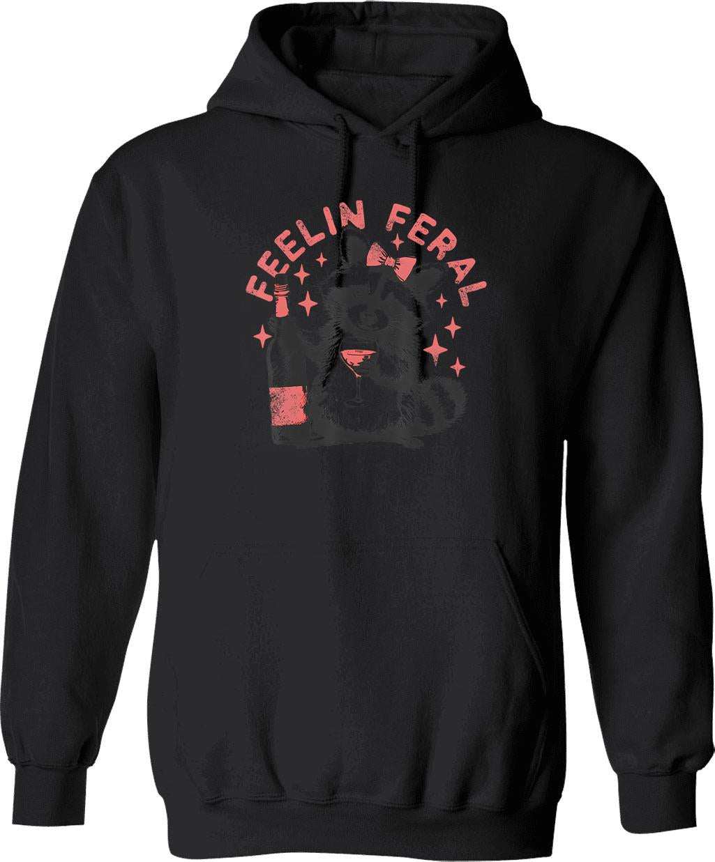 Fennec Japanese Harajuku Retro Hoodie - Black