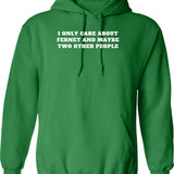 Feral Girl Summer Raccoon Feeling Feral Retro Vintage Hoodie - Green