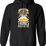 Festive Af Santa - Funny Ugly Christmas Sweater Hoodie - Black