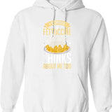 Festive Af Santa - Funny Ugly Christmas Sweater Hoodie - White