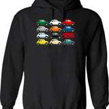 Fettuccine Alfredo Chicken Sauce Recipes Vegan Pasta Hoodie - Black