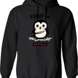 Fido Dodo Dido Hoodie - Retro Graphic Pullover Hoodie for Men & Women - Black