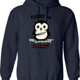 Fido Dodo Dido Hoodie - Retro Graphic Pullover Hoodie for Men & Women - Navy