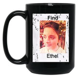 Find Ethel Essential Black Coffee Mug, Gift Coffee Mug - Black