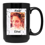 Find Ethel Essential Black Coffee Mug, Gift Coffee Mug