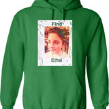 Find Ethel Essential Graphic Pullover Hoodie - Green