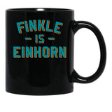 Finkle Is Einhorn Black Coffee Mug, Gift Coffee Mug - Black