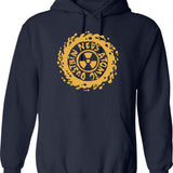 Fire Alarm Installer Systems Technician House Detector Hoodie - Navy