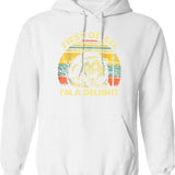 Firestone Tires Vintage Logo Classic Hoodie - Retro Graphic Cosy Pullover - White