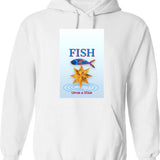First Of All I'm A Delight Hoodie - White