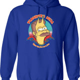 Five More Minutes Hoodie - Retro Graphic Pullover Hoodie for Men & Women - Blue