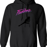 Flanders Hell (1) Hoodie - Retro Graphic Pullover Hoodie for Men & Women - Black