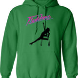 Flanders Hell (1) Hoodie - Retro Graphic Pullover Hoodie for Men & Women - Green