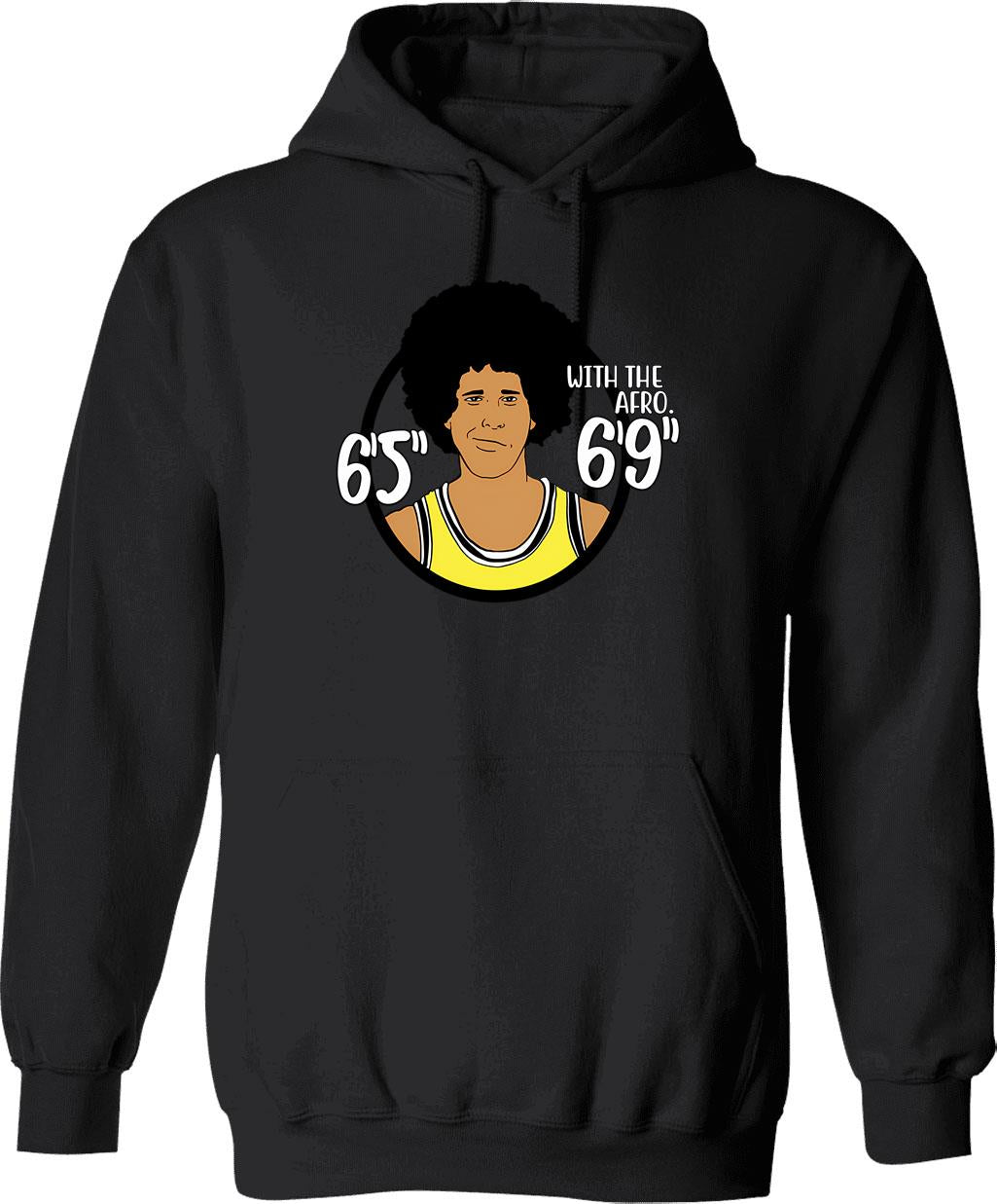 Flashdance Hoodie - Retro Graphic Pullover Hoodie for Men & Women - Black