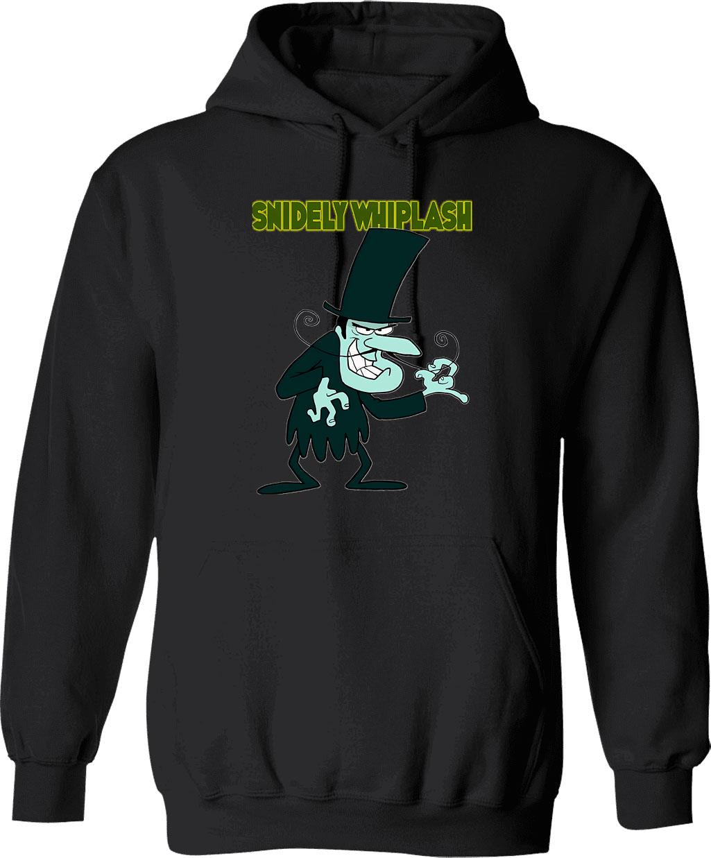 Fletch Vintage Hoodie - Retro Graphic Cosy Pullover - Black