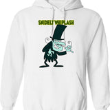 Fletch Vintage Hoodie - Retro Graphic Cosy Pullover - White