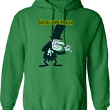 Fletch Vintage Hoodie - Retro Graphic Cosy Pullover - Green