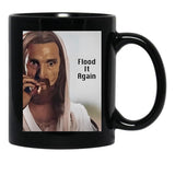 Flood It Again Black Coffee Mug, Gift Coffee Mug - Black