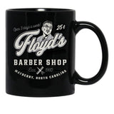 Floyd'S Barber Shop Estd. 1960 Black Coffee Mug, Gift Coffee Mug - Black