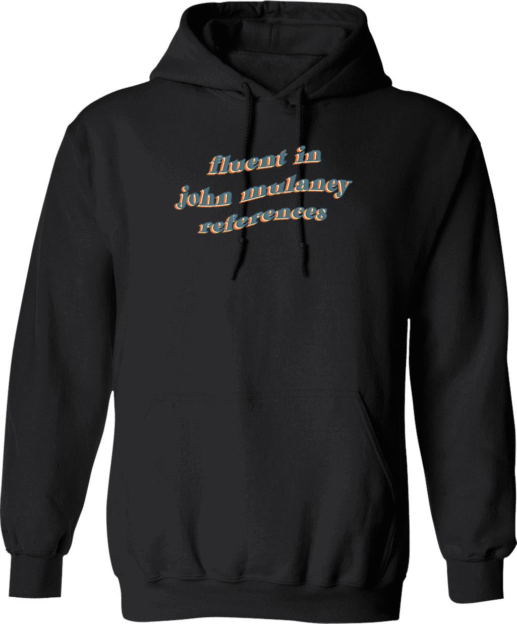 Fluent In Fowl Language Vintage Farm Hoodie - Black