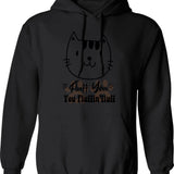 Fluent In John Mulaney References Hoodie - Retro Graphic Pullover Hoodie for Men & Women - Black