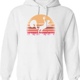 Flying Monkey Postal Service Ii Dks Worn Hoodie - White