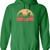 Flying Monkey Postal Service Ii Dks Worn Hoodie - Green