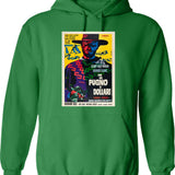 Food Fighters Action Figures Hd Hoodie - Retro Graphic Pullover Hoodie for Men & Women - Green