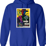 Food Fighters Action Figures Hd Hoodie - Retro Graphic Pullover Hoodie for Men & Women - Blue