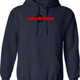 Forty Af Funny 40th Bday Turning 40 Party 40th Hoodie - Navy
