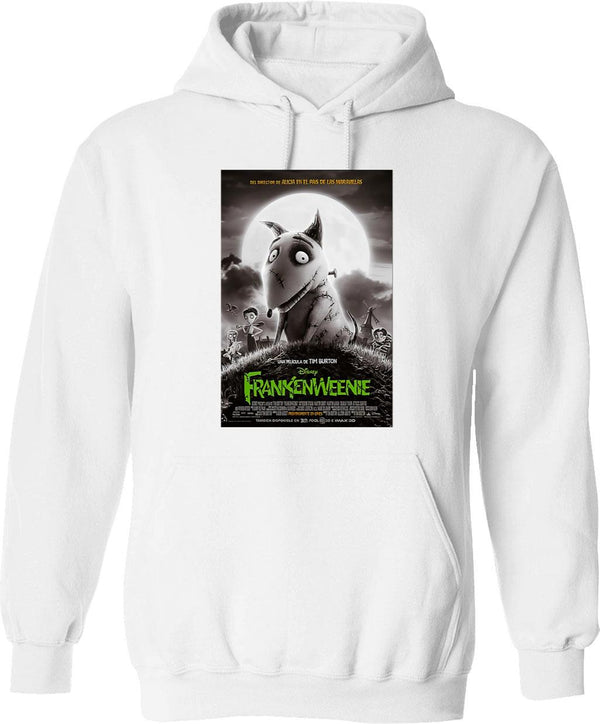 Frankenweenie Frankenweenie Essential Graphic Pullover Hoodie - White