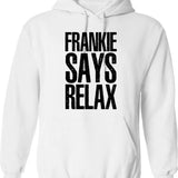 Frank's Fluids Hoodie - Retro Graphic Pullover Hoodie for Men & Women - White