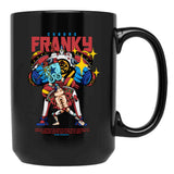 Franky One Piece Black Coffee Mug, Gift Coffee Mug
