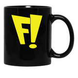Freakazoid Black Coffee Mug, Gift Coffee Mug - Black