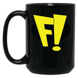 Freakazoid Black Coffee Mug, Gift Coffee Mug - Black